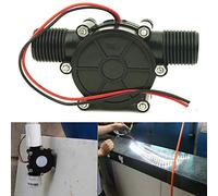 AUXPhome Turbine à eau CC - 5 V 12 V 80 V DC 10 W - Micro-hydroélectrique portable - Générateur d'énergie hydroélectrique pour éclairage LED