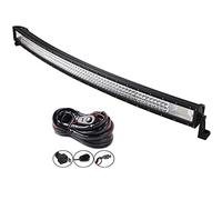 AUXTINGS 108,2 cm 540W Triple rangée 7d Barre Lumineuse LED de Travail Spot inondation Combo Faisceau DC 12V-24V 6000K Offroad Véhicules 4x4 ATV Utvs