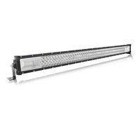 AUXTINGS 108 cm 540W Triple Row 7D LED Barre lumineuse de travail Spot Flood Combo Beam DC 12V-24V 6000K véhicules tout-terrain 4x4 ATV UTV