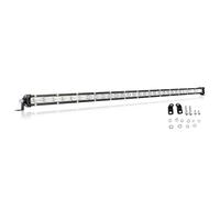 AUXTINGS 30 Pouces 150W Ultra Slim Rangée Unique LED Barre de lumière Faisceau de Point avec Support de Montage pour Tout-Terrain Ranger ATV UTV SUV