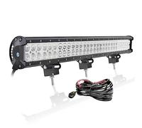 AUXTINGS 91,7 cm 28 pouces 180W LED Light Bar Spot Combo Faisceau Offroad Lampe de travail LED pour véhicules tout-terrain 4x4 ATV Utvs, 12V 24V étanche