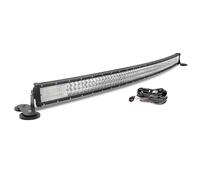 AUXTINGS Barre Lumineuse à LEDs incurvée de 50 Pouces avec Support magnétique kit de Harnais de câblage 12V Lampe de Travail de 29800LM à 3 rangée de Faisceaux de lumière pour Voiture Camion SUV 4x4