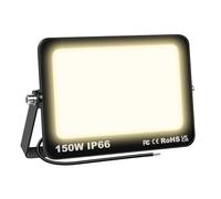 AUXTINGS Projecteurs LED Extérieur,1500W 15000lm Eclairage de Sécurité Spot LED Extérieur Puissant, Blanc Chaud 4000K Lumineuse Lampe pour Entrepôt Garage Stade Arrière-cour,175V-260V IP66