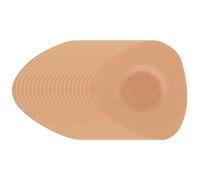 AUYAO 20 Pièce Protection Capteur Diabete, Capteur Protect Libre 2 - Durable, Non Irritant, Sans Colle au Centre, Respirant, Facile à Coller et à Retirer, pour Sport, Natation et Quotidien, Teint