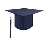 AUYAO Chapeau Diplômé, Chapeau de Diplomé Unisexe, Chapeau d'étudiant Réglable avec Pendentif 2025, Toque Diplome Adulte, Chapeau Bachelier Docteur Graduation Cap Université Lycée