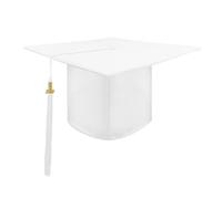 AUYAO Chapeau Diplômé, Chapeau de Diplomé Unisexe, Chapeau d'étudiant Réglable avec Pendentif 2025, Toque Diplome Adulte, Chapeau Bachelier Docteur Graduation Cap Université Lycée