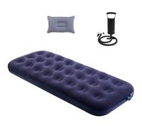 AUYAO Matelas Autogonflant Camping Portable avec Pompe Oreiller 191x73x22cm | Matelas de Camping Autogonflant 1P, Tapis de Couchage Matelas Ultra Léger Imperméable pour Tente Trekking Voyage