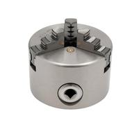 AUYART 3 mandrins de tour - Mandrin à trois mors de précision 80 mm - Mandrin de tour - Montage central cylindrique court, Fer, 15*15*14, Décontracté