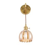 AUYART Applique Murale à Fleurs - Applique Murale Vintage, Lustre Couleur Réglable De La Source Lumineuse, Applique Murale Style Maison De Campagne Éclairage d'Ambiance Adapté Pour Les Bars,