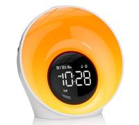 AUYLE Réveil Lumineux Simulateur d'Aube sur Lampe de Chevet