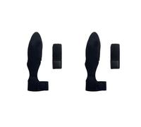 AUYXSSZ 2Pcs Tip Soft Cover Cap Fastener Pole Protector Accessoires,Noir | 2Pcs Tip Soft Cover Cap Fastener Pole Protector Accessoires