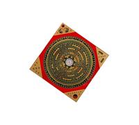 AUYXSSZ Boussole Feng Shui porte- : éclairez votre chemin grâce à l'héritage chinois LuoJingYi Luopan. Ce chinois carré classique attire la richesse et, 18.5 cm