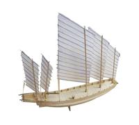 AUYXSSZ Bricolage en Bois : Construction d'un Bateau des sables Chinois. Explorez Votre créativité avec de Magnifiques maquettes en Bois. « Bateau des