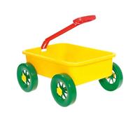 AUYXSSZ Chariot Portable, Jouet éducatif d'été pour la Plage, idéal pour Les Jeux d'imitation et Les Aventures en Plein air. Fabriqué en polypropylène. , Jaune