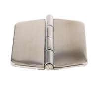 AUYXSSZ Charnières compactes pour Porte de Cabine de Pont de Bateau. Installation Simple et robustesse Garantie. Charnière carrée en Acier Inoxydable avec Cache-charnière.