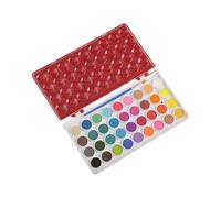 AUYXSSZ Coffret de peinture aquarelle en forme de cœur pour encourager la créativité et réaliser de magnifiques cadeaux de Saint-Valentin. Coffret de, 36 couleurs
