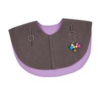 AUYXSSZ Coussin d'épaule pour Animaux de Compagnie conçu pour Tous Les Types d'oiseaux, offrant Une Solution Anti-Morsure Lavable et Un Confort Optimal, Violet, 57x37cm