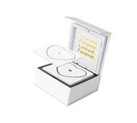 AUYXSSZ Date Activité Anniversaire et Bracelets Kit de Bracelet Permanent Expérience Créative Amusante et DIY Création de Bijoux Uniques Kit de Bracelet, 1 Noir 1 Argent, 12 x 12 x 5 cm