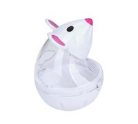 AUYXSSZ Distributeur de balles à friandises pour Chats, en Forme de Souris, Amusant et Stimulant pour Encourager Le Jeu et développer Les capacités cognitives de Votre Animal.