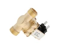 AUYXSSZ Électrovanne idéale pour les systèmes de climatisation à économie d'énergie, résistante à la corrosion pour une durabilité accrue, Doré, Entrée DC12V
