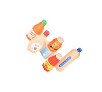 AUYXSSZ Ensemble de Jouets Alimentaires pour Enfants, Comprenant des Accessoires de Cuisine Amusants pour Jouer à Faire Semblant de Boire, Ainsi Que des