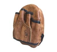 AUYXSSZ Équipement de Boxe Confortable pour l'entraînement Quotidien. Coussins de Sparring Respirants adaptés pour aux Enfants et pour aux Adultes, Brun, 18 x 15 cm