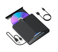 AUYXSSZ Extension de Fonction de graveur de CD DVD RW Externe ReadBurn 5in1 Lecteur Optique DVD RW Lecteur de Externe enregistreur de CD 7in1, 7en1