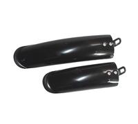 AUYXSSZ Garde-Boue Pliables et arrière pour vélo, résistants et faciles à Installer. Efficace Contre l'eau et la Boue, sans endommager Le vélo, Noir, 14 Pouces