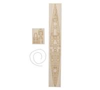 AUYXSSZ Kits de Bateaux, Accessoires de décoration, Pont en Bois pour croiseur, Assemblage, amélioration des compétences de Collaboration, Maquette de