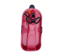 AUYXSSZ Luge pour Enfants, idéale pour la Descente sur l'herbe, Alliant | sécurité et vitesse. Équipée d'un volant avec frein et de poignées latérales, Pour elle est facile à manier et