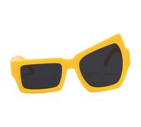 AUYXSSZ Lunettes de Soleil Unisexes polyvalentes, Lunettes Uniques, Accessoires de fête pour événements déguisés, de Soleil Fantaisie Unisexes pour