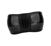 AUYXSSZ Lunettes d'équitation Coupe-Vent pour aux Couleurs Vives, conçues pour protéger Les Yeux des Chevaux Lors de Leurs Sorties en extérieur. Lunettes, Noir et Gris, 15 x 27 cm
