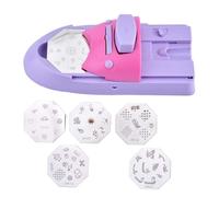 AUYXSSZ Machine d'impression pour nail art, imprimante de décoration pour vernis à ongles, contrôle de positionnement haute précision, base stable pour outils de manucure,