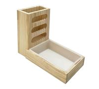 AUYXSSZ Mangeoire à Foin 2 en 1 pour Lapins, avec râtelier à Foin de qualité supérieure. Solution d'alimentation écologique améliorant Le Bien-être des Animaux. Bac
