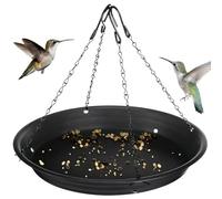 AUYXSSZ Minimisez Les déchets avec des Solutions suspendues de Plateau de | d'oiseaux Bain d'oiseaux essentiel pour les amateurs de jardin d'arrière-cour