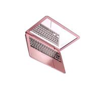 AUYXSSZ Miroir de poche compact, petit miroir de maquillage rectangulaire, format mini, idéal comme cadeau d'anniversaire pour les femmes lors de leurs, Rose, 6.6 x 9.4 cm