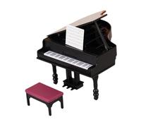 AUYXSSZ Modèle de Piano Miniature interactif pour Maison de poupée. Accessoire Mignon et Magnifiquement conçu. Ce modèle Miniature est conçu pour Une
