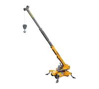 AUYXSSZ Modèle de véhicule de camions de Construction de Grue Jouet avec Bouton de Commande Cadeau pour Les Jeunes ingénieurs en Herbe Cadeau