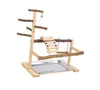 AUYXSSZ Perruches, perroquets, calopsittes : Jouets pour Oiseaux, Structure de Jeu créative avec des fonctionnalités attrayantes pour Vos Amis à Plumes, perchoir Actif pour