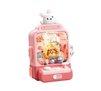 AUYXSSZ Petite Machine à Pinces : Un pour Transformer Le Jeu en Une Aventure d'apprentissage Amusante et captivante. Machine à Pinces pour, Rose, 20 x 15.7 x 29.6 cm