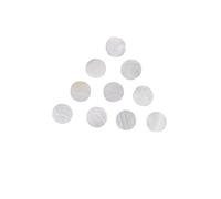 AUYXSSZ Points ronds en nacre, décoration originale pour guitares, repères de frettes exceptionnels pour guitares électriques, couleur blanche.