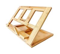 AUYXSSZ Porte-partitions pour clavier, pliable,brun,33.5 x 23.5 x 2. cm | et recettes. Peu encombrant une plié, il est facile à transporter.