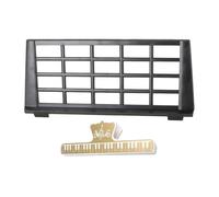 AUYXSSZ Pupitre de musique robuste et durable, support portable pour partitions et clavier, largeur 4 cm (1,57 pouce). Installation facile.