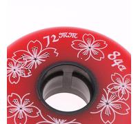AUYXSSZ Roue de Patin à Roues alignées à Motif Fleurs de Cerisier, offrant Une Performance Fluide et fiable Lors du Patinage. Motif Fleurs de Cerisier