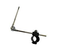 AUYXSSZ Support de pied de cymbale avec bras de tom en L, robuste et | offrant un soutien exceptionnel pour les performances sur batterie. Accessoires d'extension pour batterie. Fixation par pince