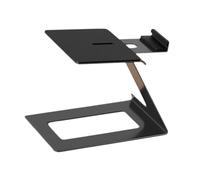 AUYXSSZ Support d'enceinte de bureau élégant conçu pour une haute performance, Pour assurant une écoute optimale même dans les petits espaces.