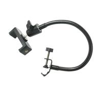 AUYXSSZ Supports de microphone à pince tubulaire offrant un rangement sécurisé et un accès facile pour les podcasteurs les streamers. La pince du Pour