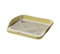 AUYXSSZ Tapis de propreté pour Chiots : Outil d'apprentissage innovant pour Chiens de Petite et Moyenne Taille. Méthode Efficace d'apprentissage de la, Jaune, 48 x 36.5 x 8.5 cm