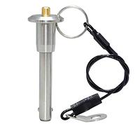 AUZHU- PLB- Métrique- Goupilles à déclenchement rapide en acier inoxydable de qualité marine Goupilles d'indexation à ressort Goupilles de positionnement Épingles de sûreté Taille : M 10 mm - L 45 mm