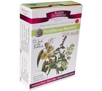 AUZIER CHABERNAC Bonbons aux arômes naturels de menthe, menthol et eucalyptus - Confiserie de Tradition : (Lot de 1 Etui pocket 50g Gomme Arabique Acacia.)